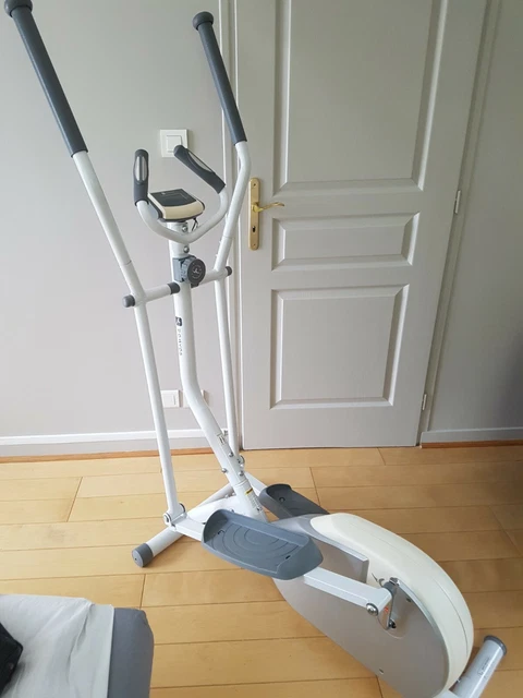 DOMYOS VÉLO ELLIPTIQUE VE200 blanc peu servi état neuf EUR 50