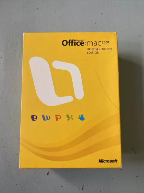 Microsoft Office for Mac 2008 Home and Student - 3 User -  Full Retail Version