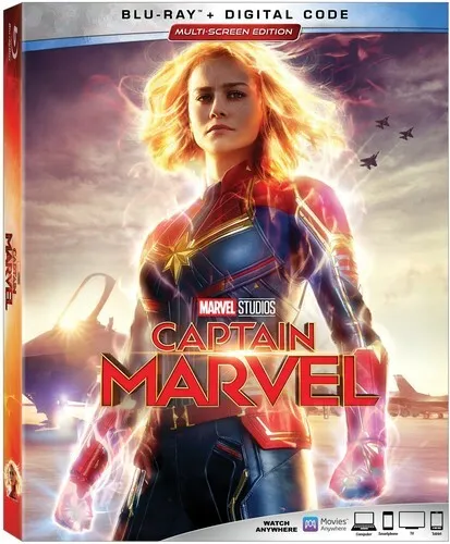 Captain Marvel - Slipcover + Blu-Ray