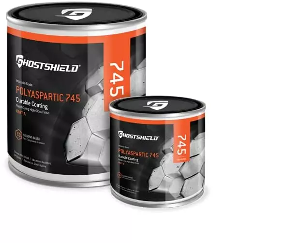 GhostShield Polyaspartic 745 High Gloss Concrete Countertop Sealer