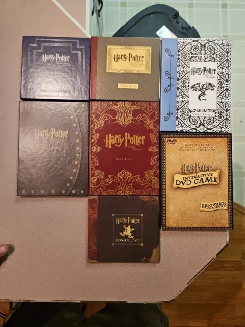 Warner Bros Harry Potter Movie Collection DVD Box Set Years 1-5 NO DVD Case