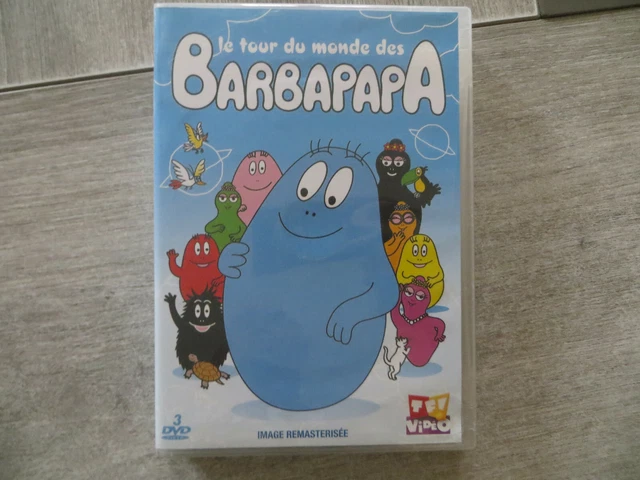 dvd coffret le tour du monde des barbapapa,occasion