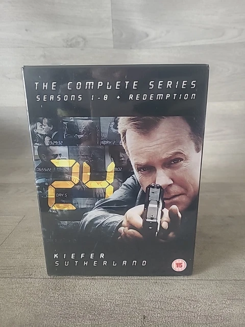 24 - COMPLETE Season 1-8 + Redemption (New Packaging) [DVD