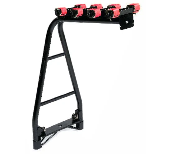 Velobici Heavy Duty A-Frame 4 Bike Tow Ball Car Rack Straight Base Carrier