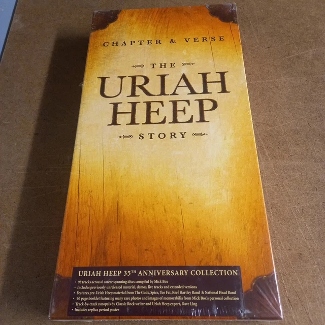 新品未開封 廃盤 BOX URIAH HEEP CHPTER & VERSE Uriah Heep - Chapter