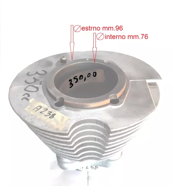 Cilindro Ø mm. 76 per Ducati Scrambler 350cc