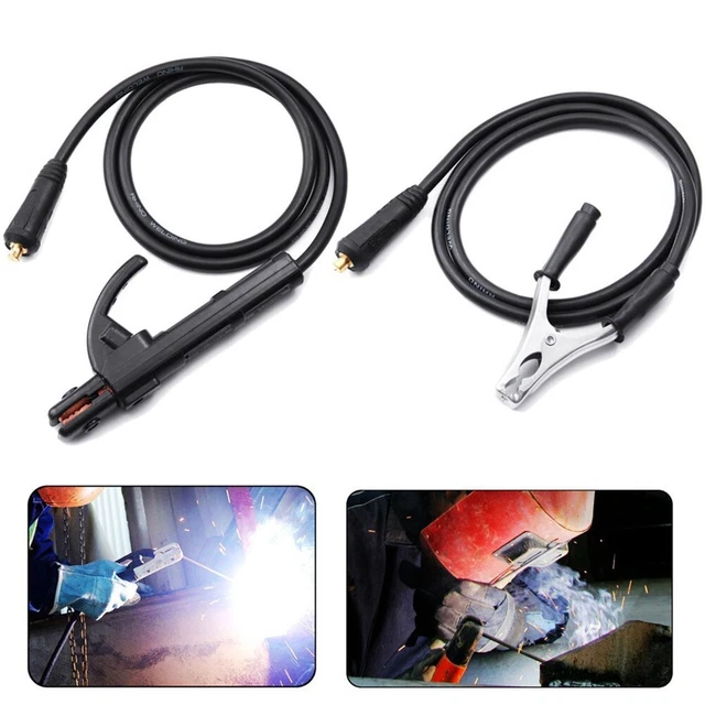 Ensemble de clips de pince de terre de soudage cable 15 M avec mat??riau cuivre
