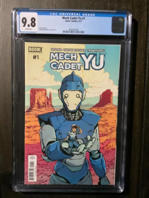 Mech Cadet Yu #1 CGC 9.8 NM/MT!