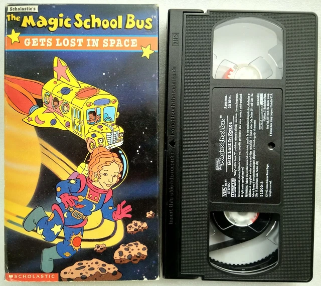MAGIC SCHOOL BUS, The Gets Lost in Space (VHS, 1995, Clam Shell) EUR