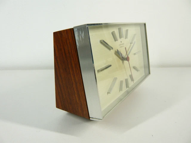 GROSSE JUNGHANS RESONIC Vintage Tischuhr 60er Jahre Quartz ...