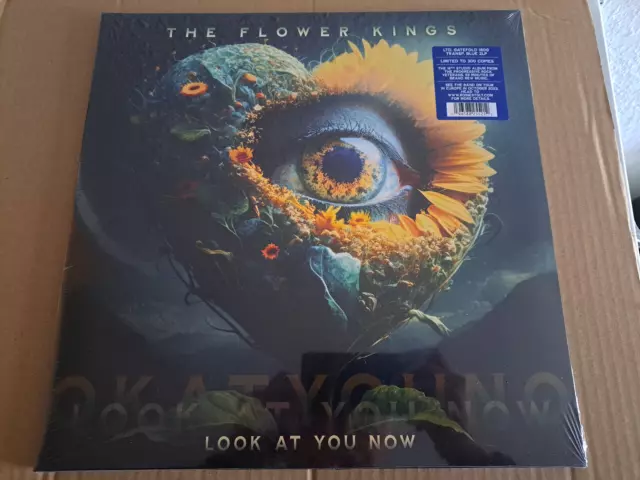 The Flower Kings-Look At You Now, Ltd. 2x LP, Blue Transp. Vinyl, 180g, Gatefold