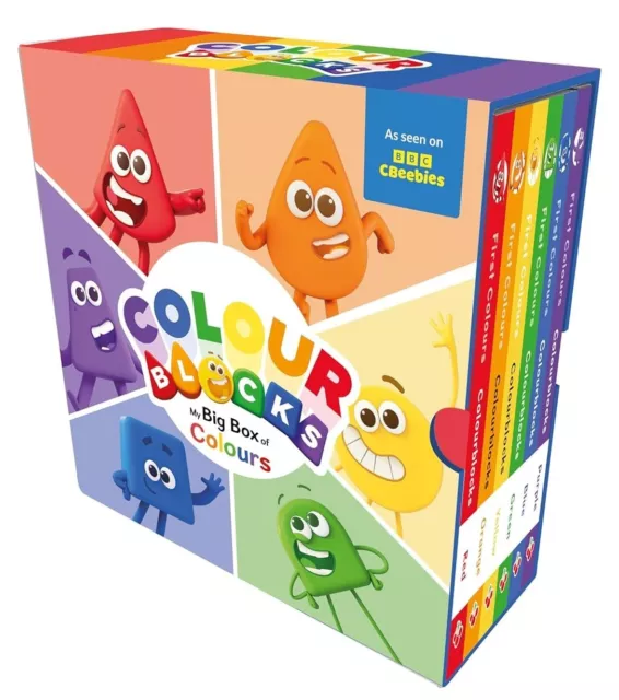 Colourblocks: My Big Box of Colours 6 Books Collection Set - Ages 3-6 - HB