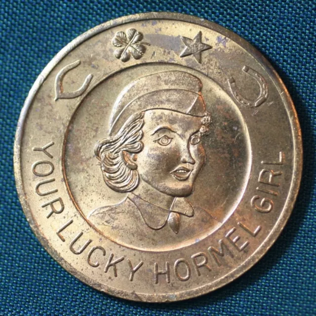1947 Lucky Hormel Girl WWII Women Veterans Spam & Meat Products Good Food Promo