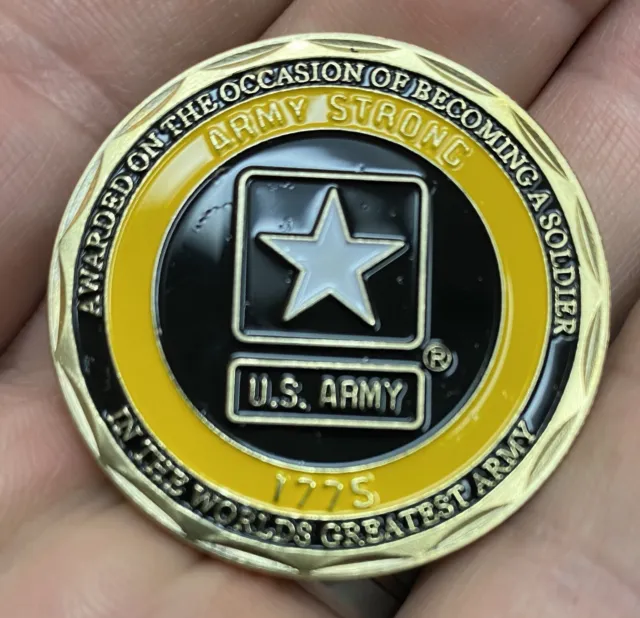 United States Army Values Challenge Coin USA Army Strong Infantry Artillery 2