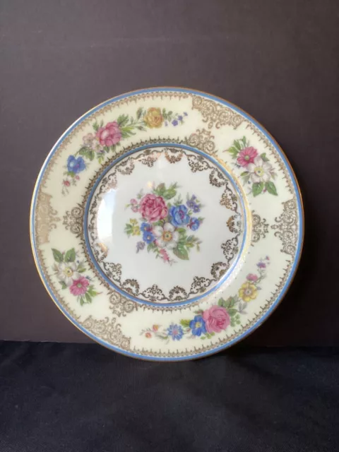 Charles Ahrenfeldt Limoges France 8” plate, The Bailey Banks & Biddle Co.