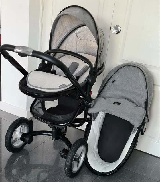 Silver Cross Surf 2 Special Edition Pushchair,Pram,Seat&Carry Cot,etc- Eton Grey