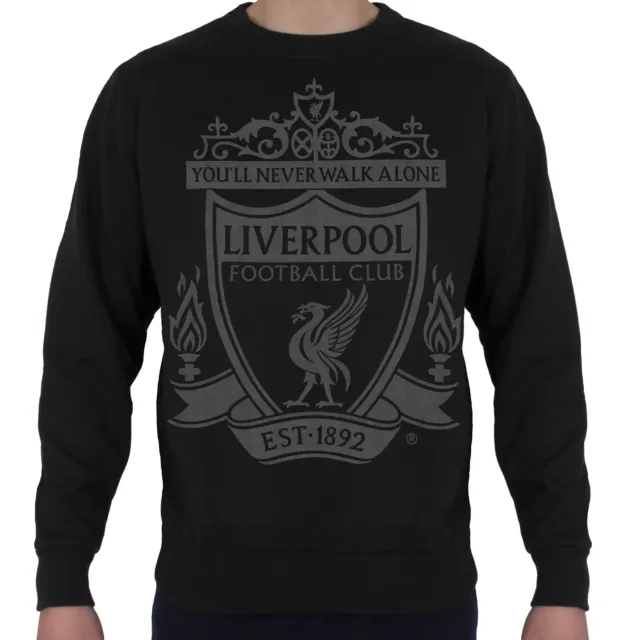 Liverpool FC Mens Sweatshirt Graphic Top OFFICIAL Football Gift