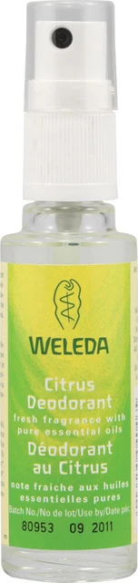 Desodorante Citrus de Weleda, 3,4 oz