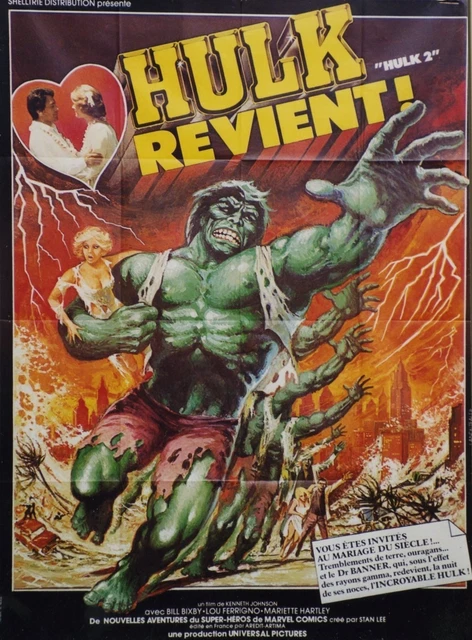 Hulk revient ! - Téléfilm (1978) - SensCritique