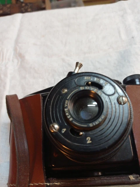 Appareil Photo Pliable Coronet Boyer Paris – Topaz 1:6.3 F:100, Vintage Collector