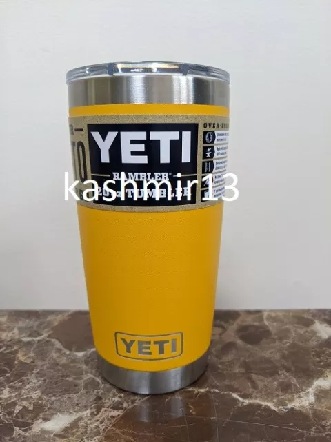 YETI Rambler 20 oz. Insulated Tumbler with Magslider Lid - Genuine - 13 Colors