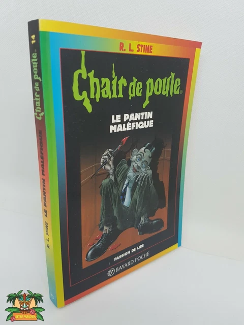 Jeu De Société Chair De Poule MB Années 90 - Version Vintage - Manque Le Crâne