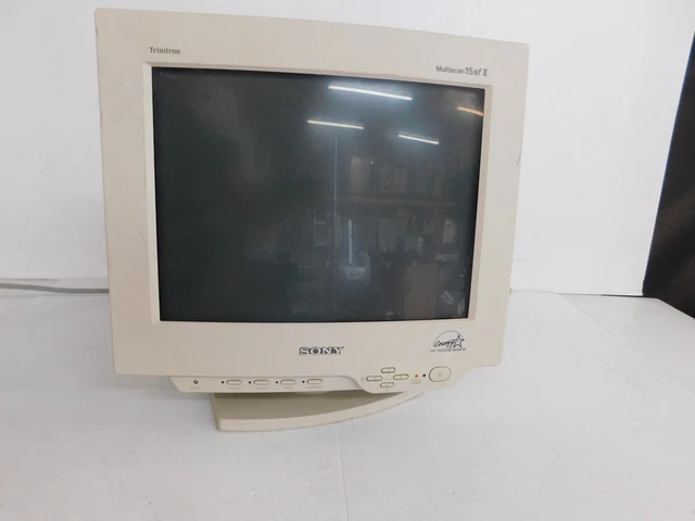 MONITOR SONY TRINITRON Multiscan CPD 200 EST crt 17