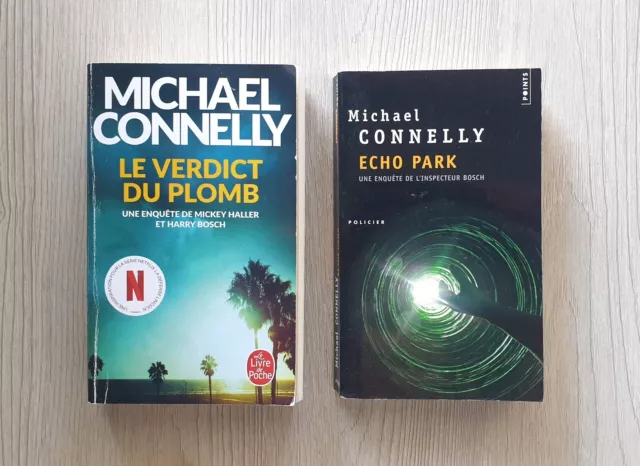 Lot 2 livres MICHAEL CONNELLY