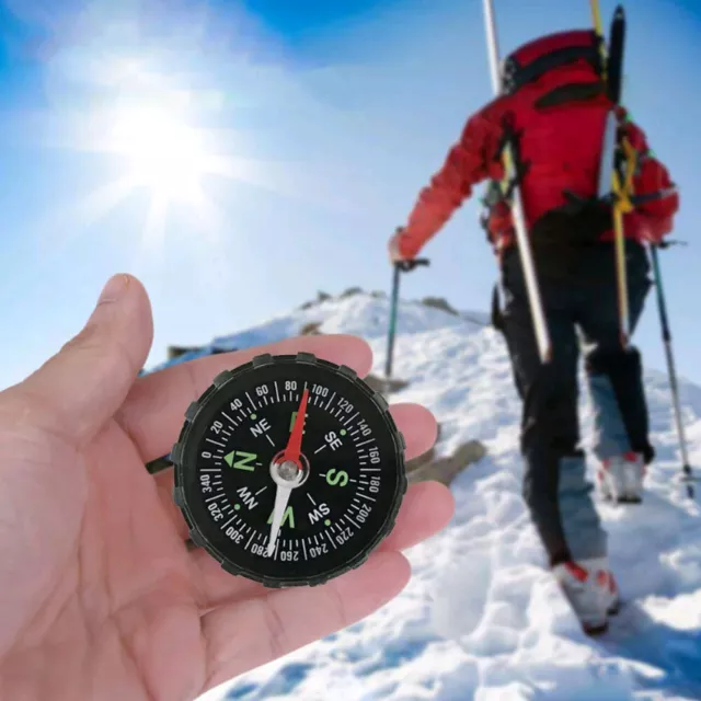 Portable Mini Compass Pocket Outdoor Camping Hiking Guider Survival Navigation*1