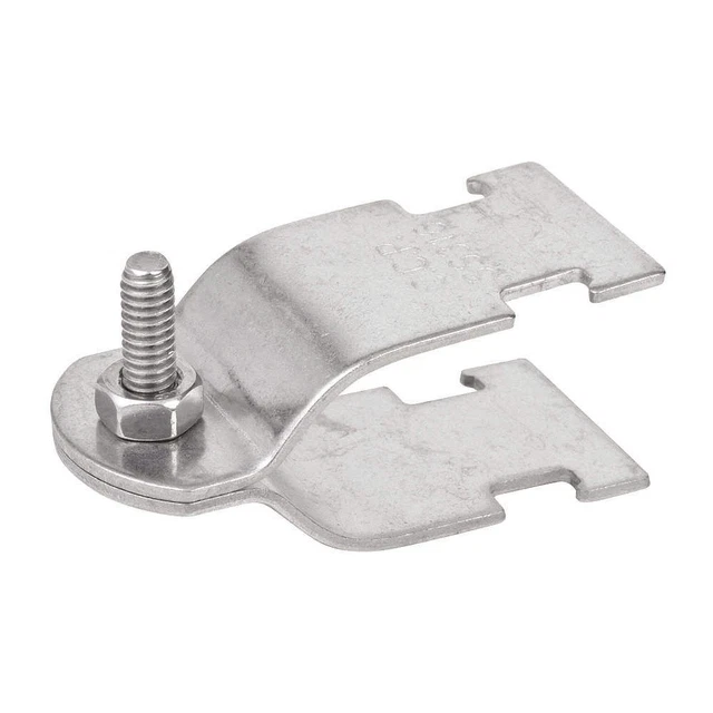 CALBRITE S64000SC00 Conduit Support Strap,SS,Over L 6 3/4in