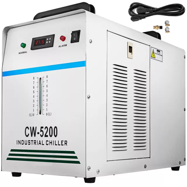 VEVOR CW-5200 Enfriador de Agua Industrial para Grabadora Water Chiller