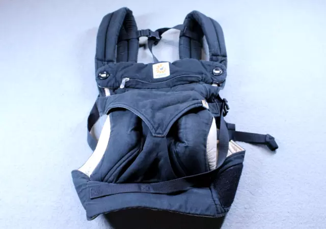 Ergo Baby Carrier Black Four Position 360