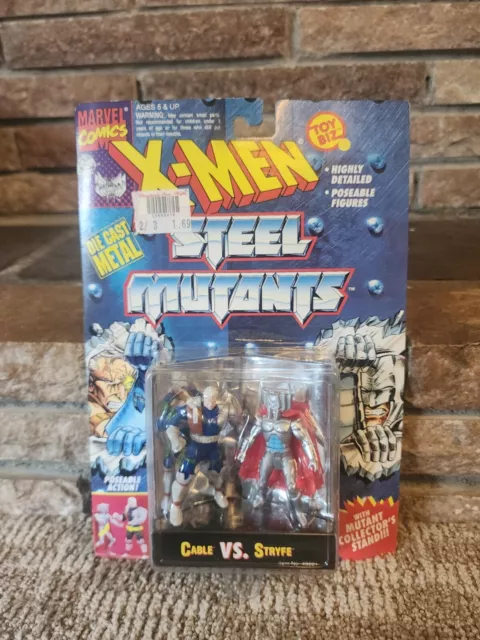 1994 Toybiz Marvel X-Men Steel Mutants Cable Vs Stryfe Moc