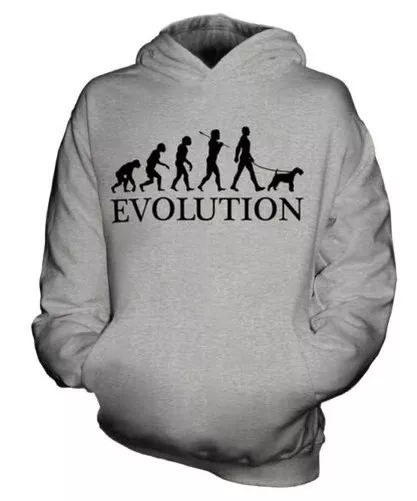 Lakeland Terrier Evolution Of Man Kids Hoodie Boys Hoody Girls Dog Gift