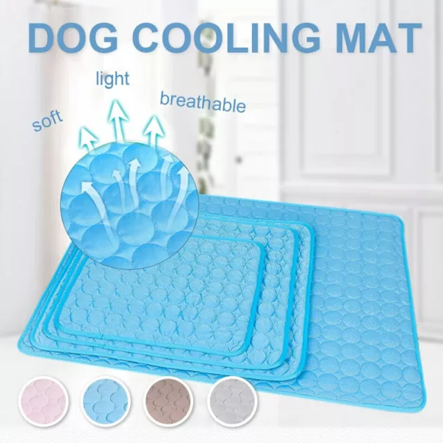 Nouveau Dog Cooling Mat Tapis D'été Pour Chien Couverture Respirante Pour Chat