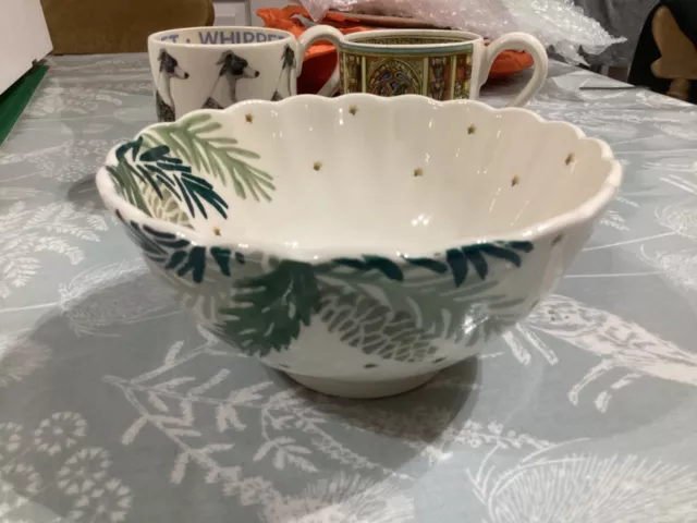 Emma Bridgewater  Spruce Medium Fluted Bowl  New Best