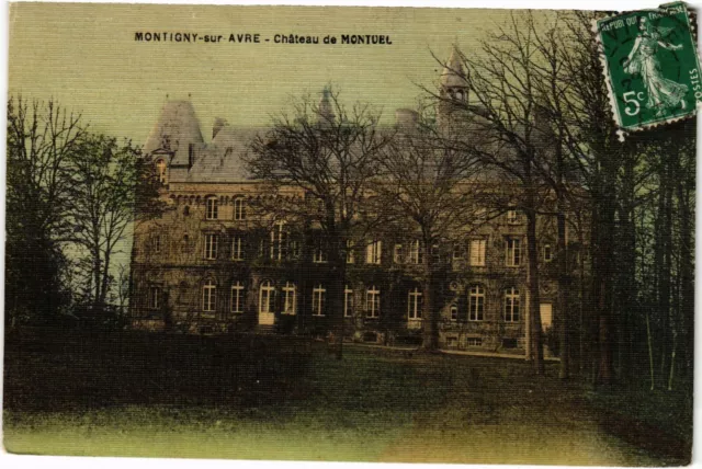 CPA Montigny-sur-AVRE - Chateau de Montuel (163755)