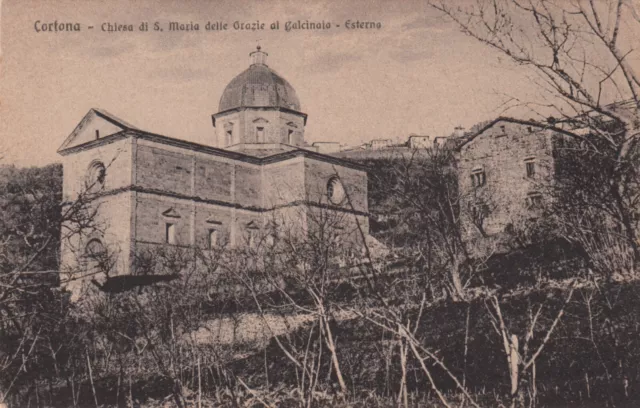 23-25047 - Arezzo Cortona - Chiesa S.maria Delle Grazie Esterno Non Viaggiata