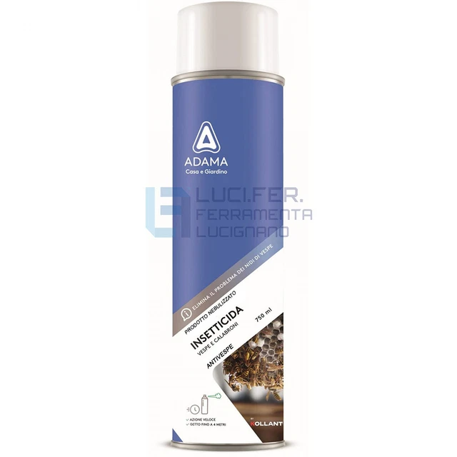 INSETTICIDA SPRAY ANTIVESPE Spray Vespicida Per Vespe E Calabroni Ml ...