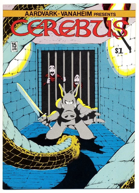 CEREBUS #15 NM, Dave Sim, The Aardvark-Vanaheim Comics 1980