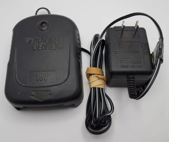 Black & Decker 18 Volt Battery Charger T18085S tested and working