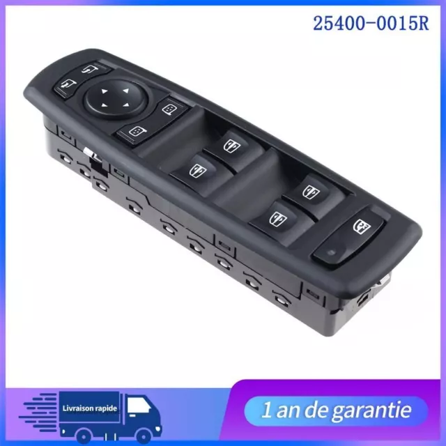 Lève-Vitre Bouton Gauche Commande Interrupteur Pour Mégane 3 Laguna 3 Fluence