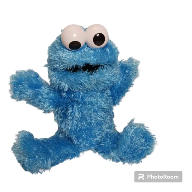 SESAME STREET FULL Body Cookie Monster Hand Puppet Jim Henson Plush $12 ...