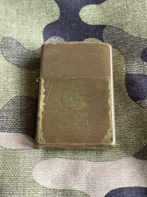 2006 Zippo Lighter - Solid Brass - Made in Bradford, USA