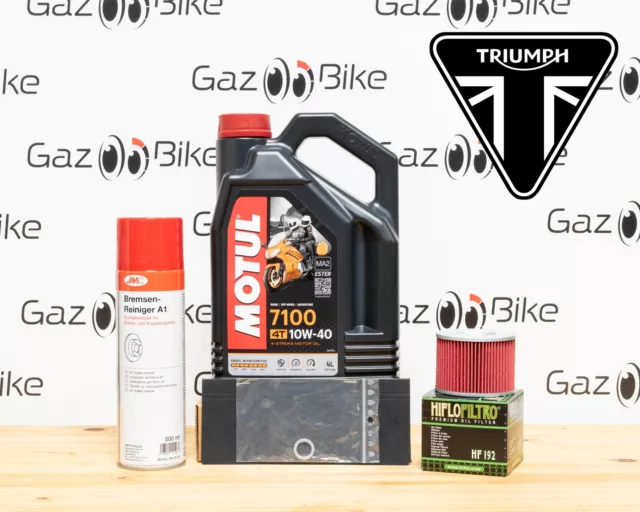 Kit Entretien Vidange Standard TRIUMPH Speed Triple 900 de 1994-1996 MOTUL 7100