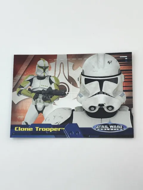 2006 Topps Star Wars Evolution Update Edition Green Card 4B Clone Trooper