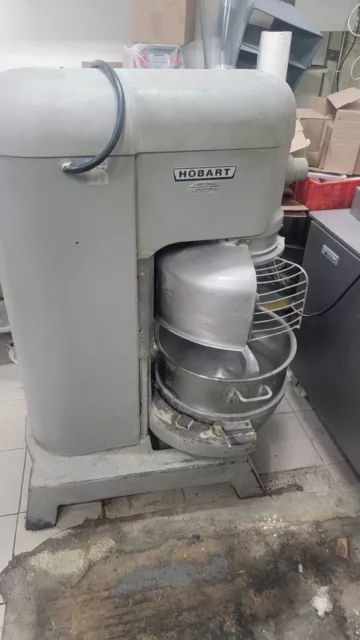 Hobart 60 qt mixer with extra bowl and extra attachments 220v