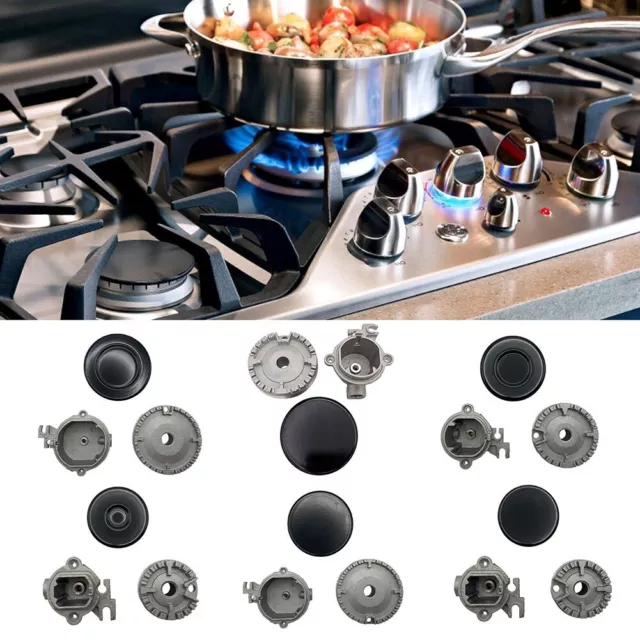 Gas Stove Burners Upgraded Reliable Compatible Models Durable Replacement