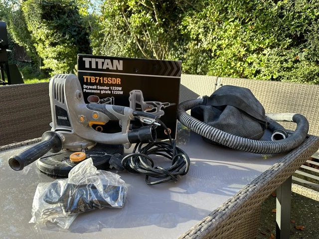 TACKLIFE 800W ELECTRIC Drywall Sander Automatic Vacuum Dust