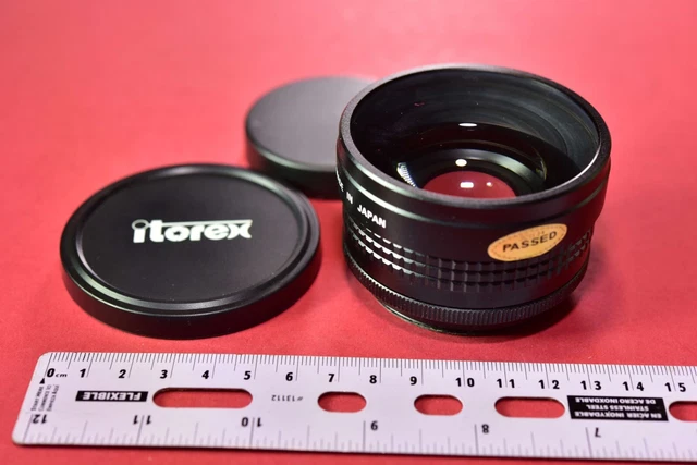Itorex MACROWIDER Auxilury WIDE ANGLE Lens + CAPS & POUCH